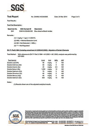 潛水料 / 潛水布 SGS Toxic Elements 測(cè)試報(bào)告 潛水料 / 潛水布 SGS Toxic Elements 測(cè)試報(bào)告